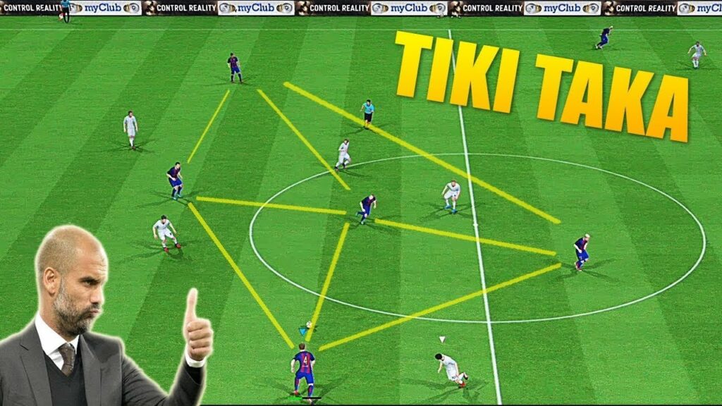 Lối chơi Tiki taka trong bóng đá