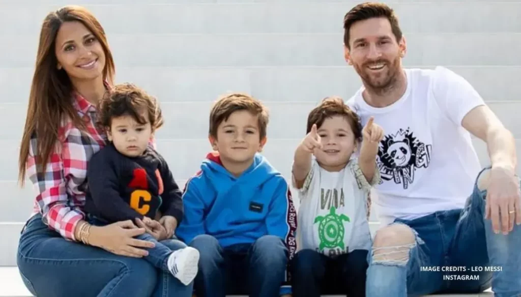 Gia đình hạnh phúc của vợ chồng Messi